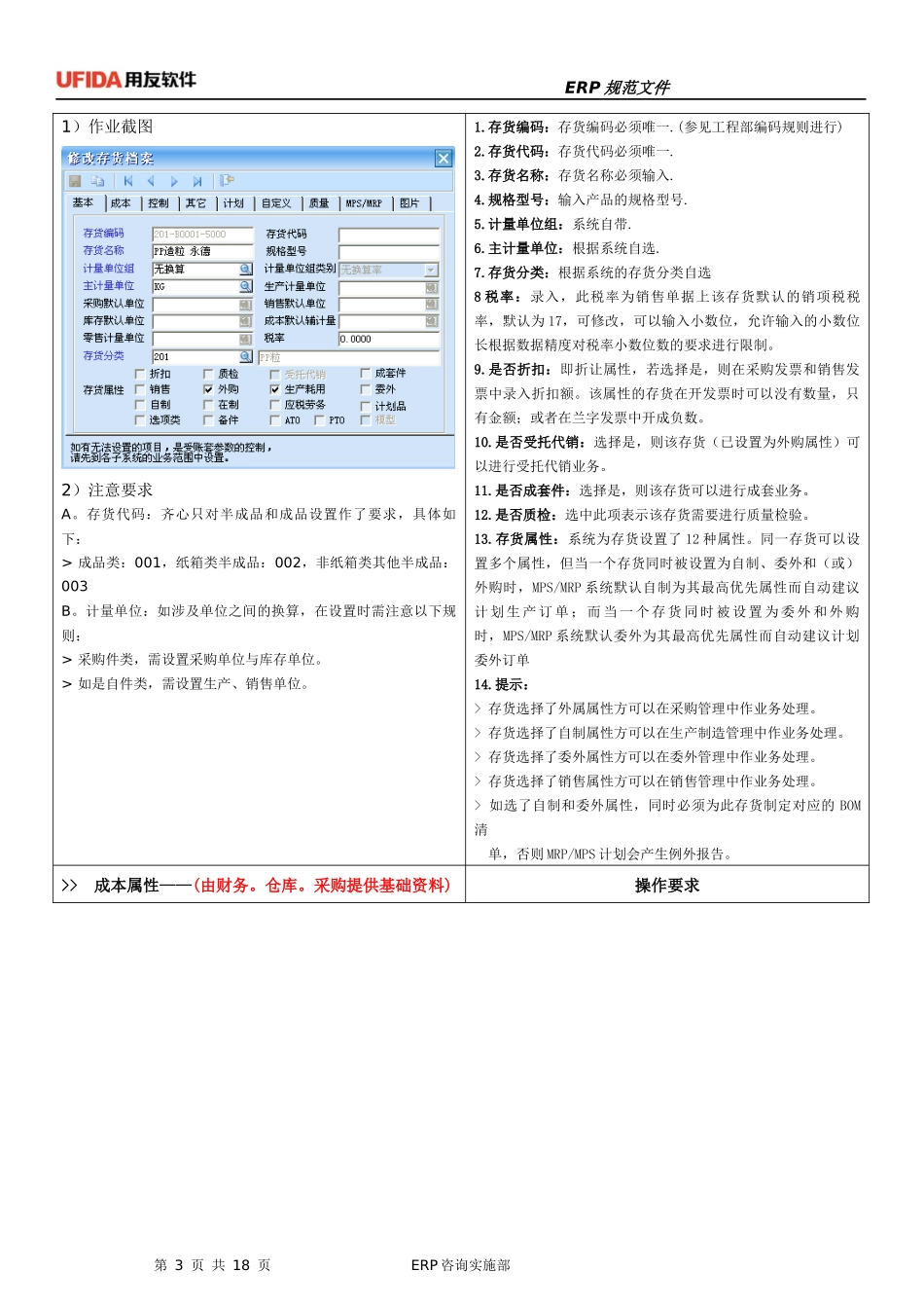 家具行业ERP规范指导-工程部(试用版)_第3页