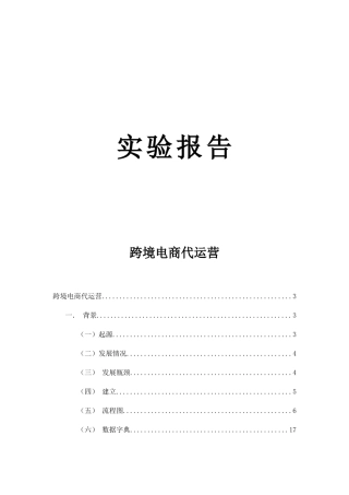 跨境电商代运营