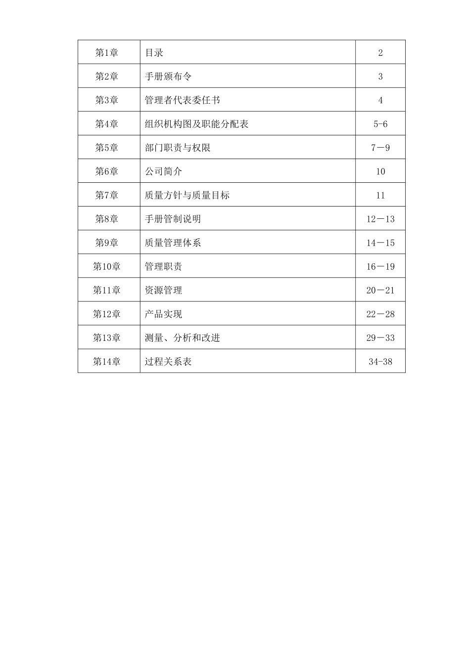 睿衡质量手册_第2页