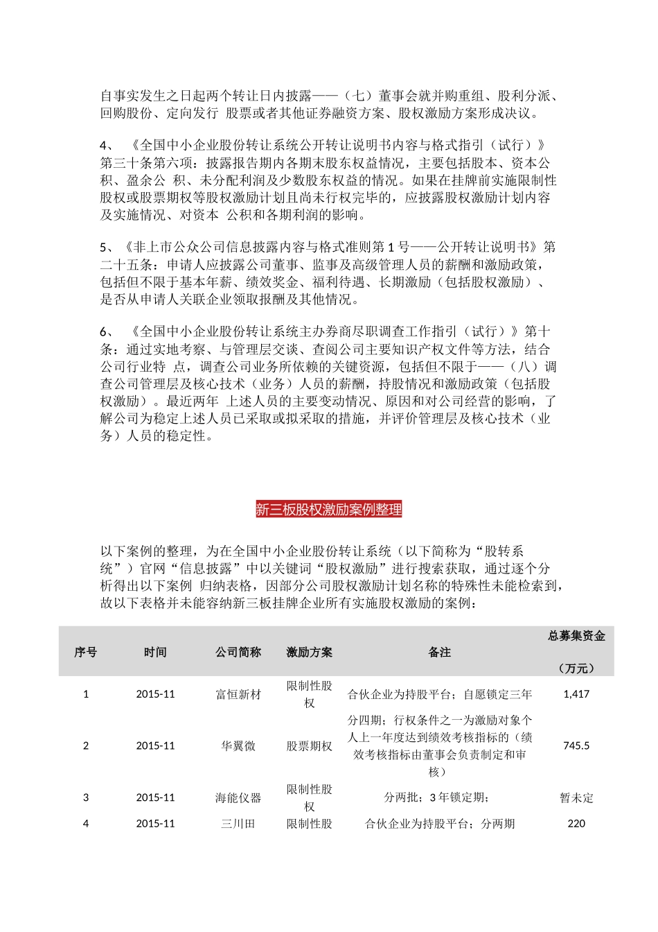 新三板股权激励全解析-77个案例_第2页