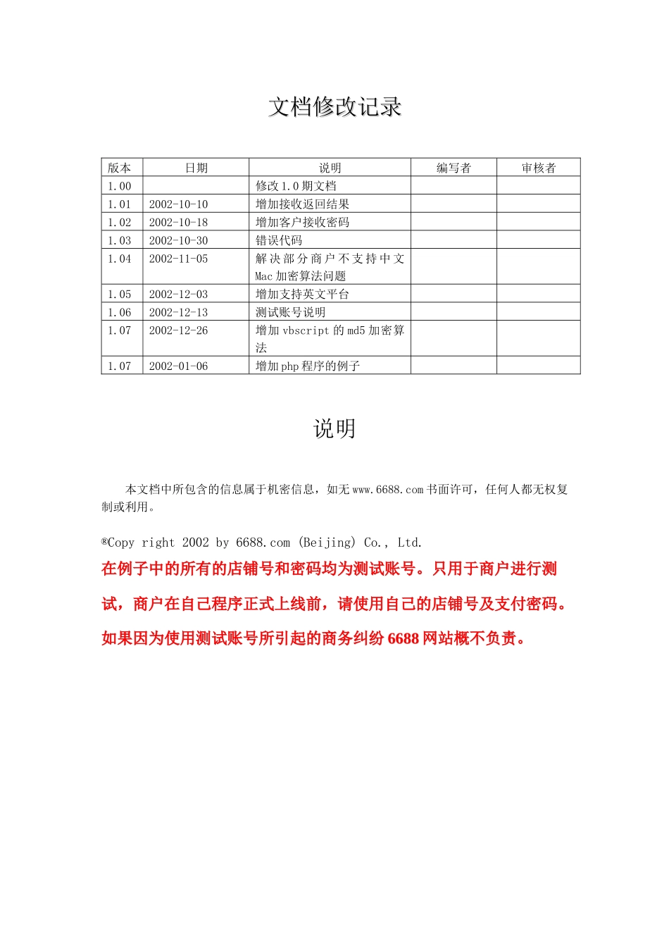 电子商务网上支付接口文档_第2页