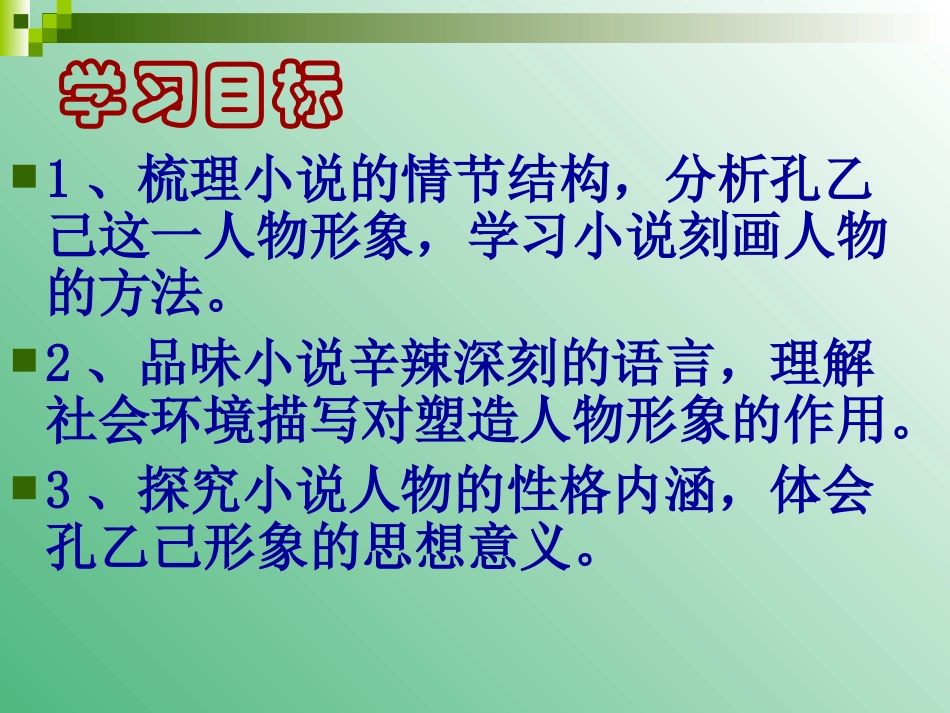 孔乙己课件(张国强）_第2页