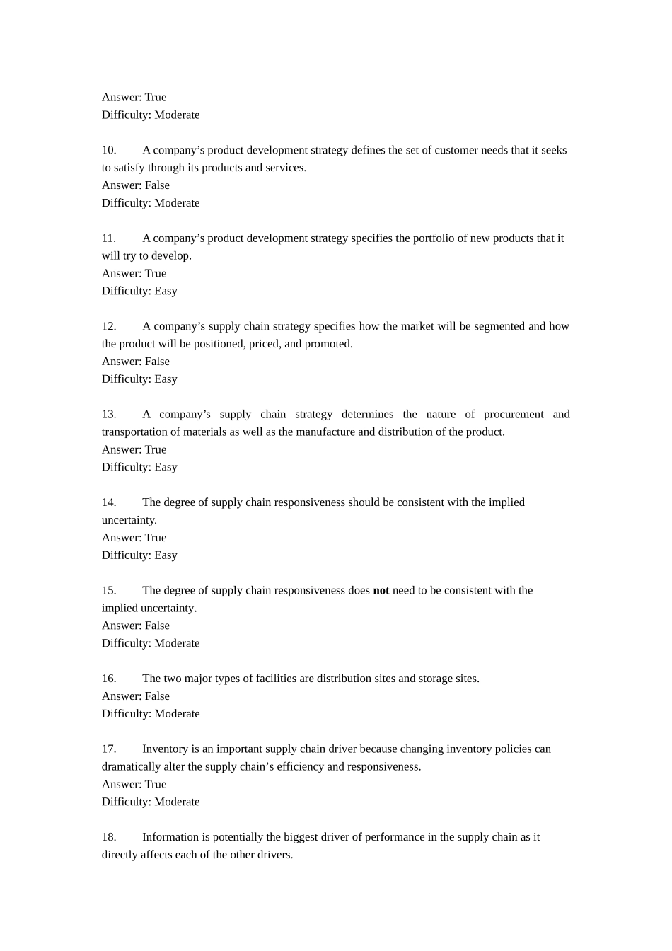 供应链管理SCM练习 (英文版)_第2页