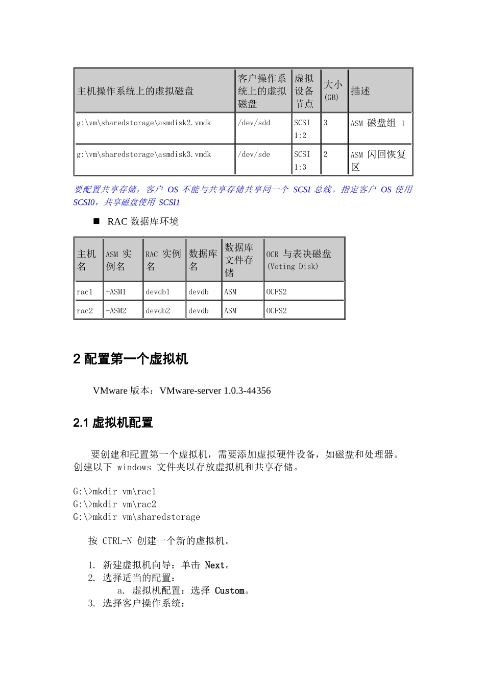 Server在Oracle Enterprise Linux上安装Oracle RAC 10g_第2页