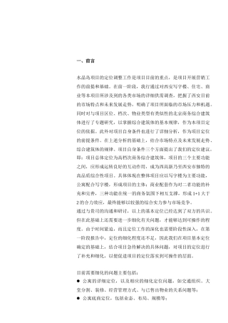 项目定位细化补充完善报告-dtz