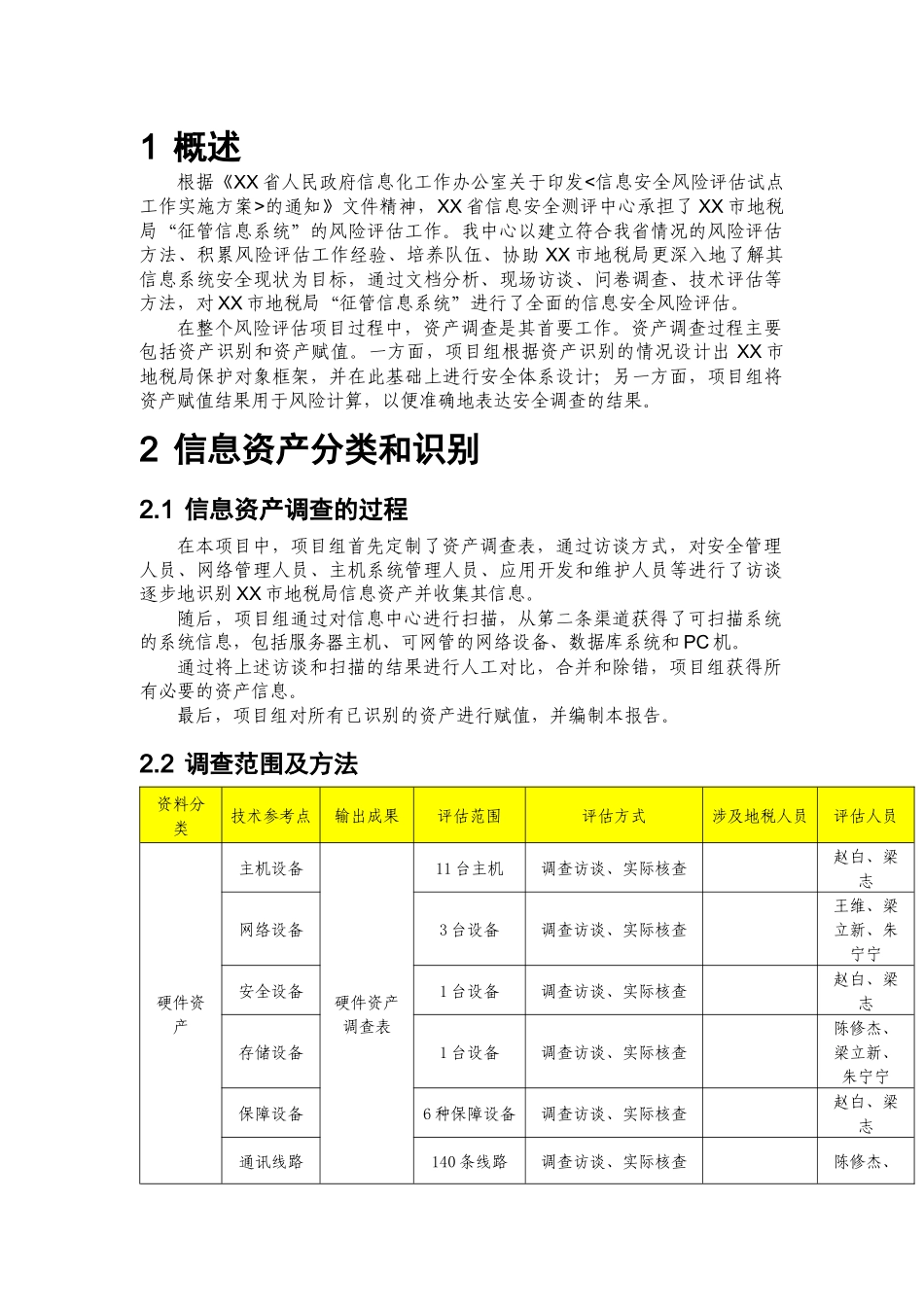 信息系统资产评估报告实例_第3页