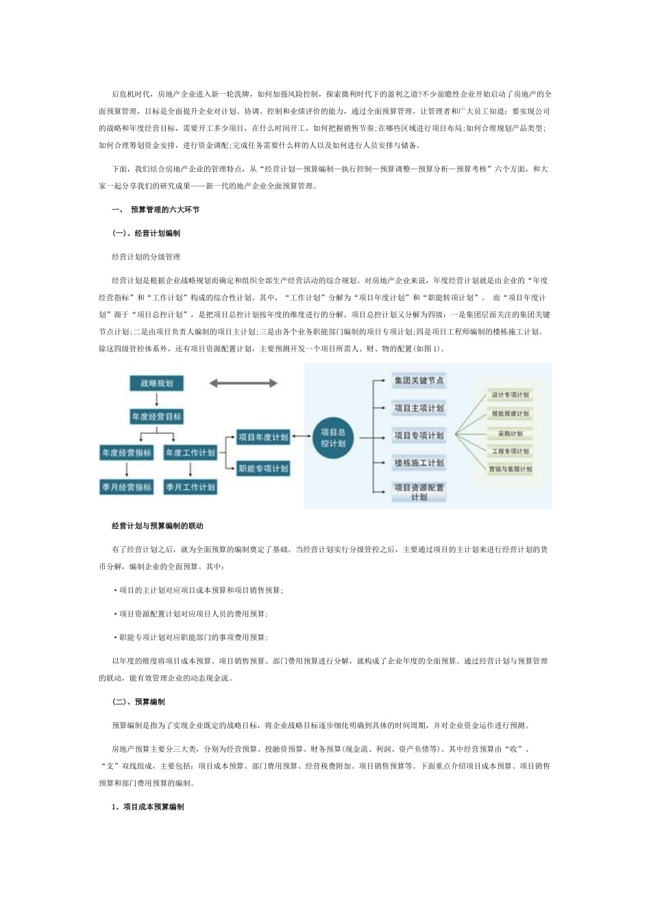 新一代地产企业全面预算管理解析_第1页