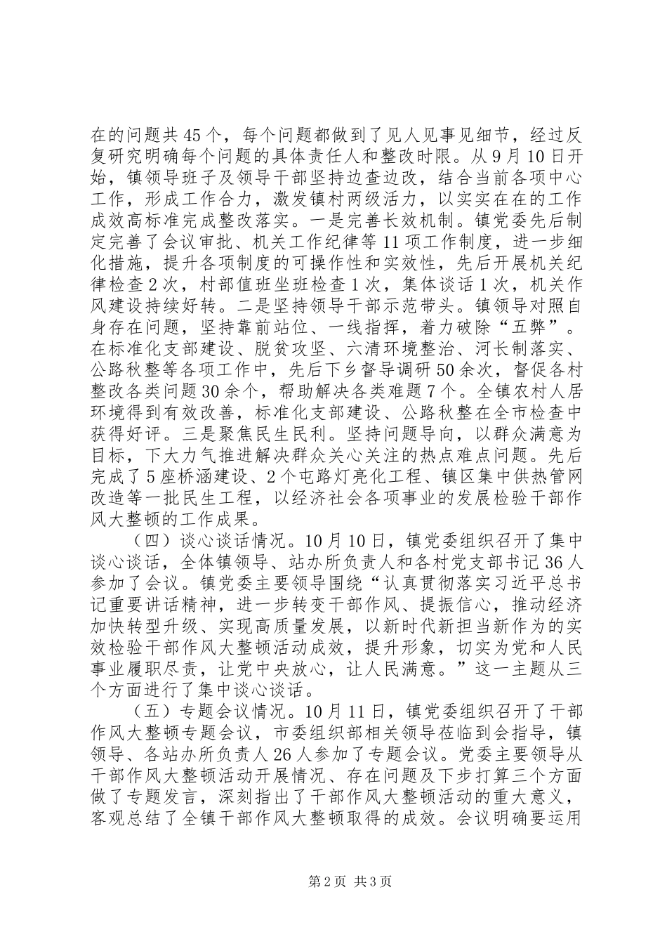 干部作风大整顿专项报告_第2页