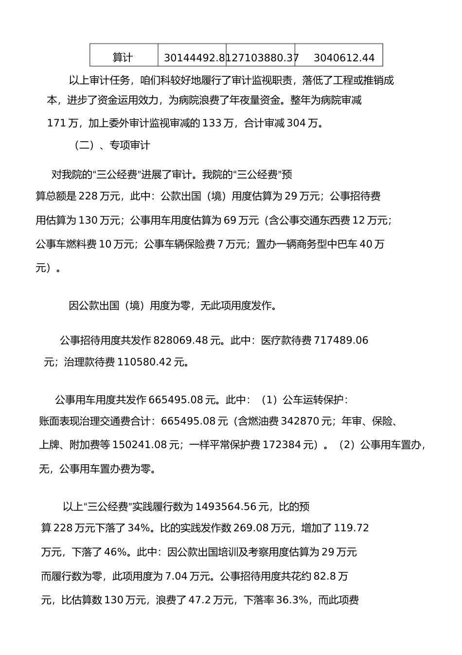 审计科年工作总结_第3页