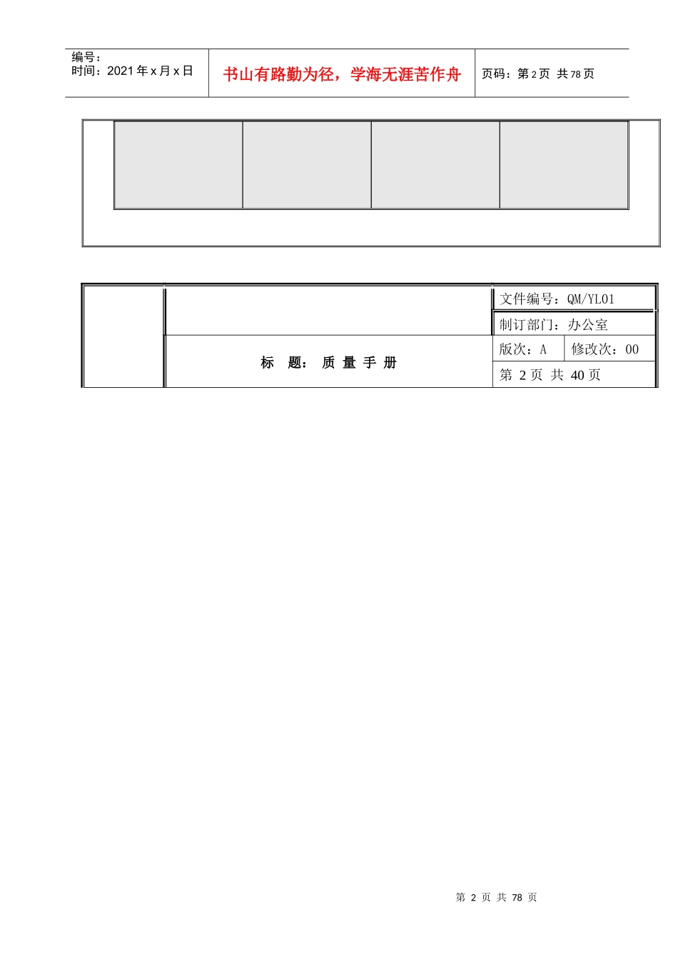 QM01质量手册_第2页