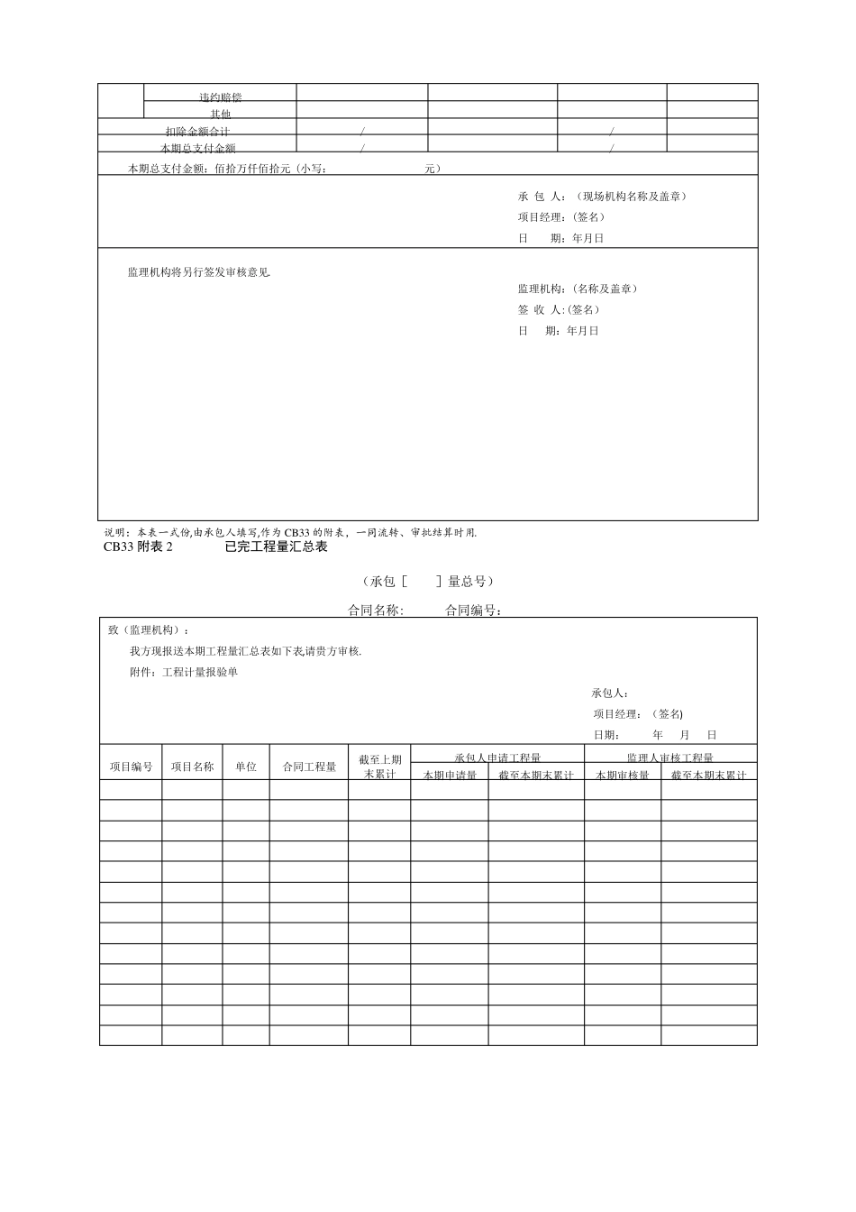 进度付款表格_第2页