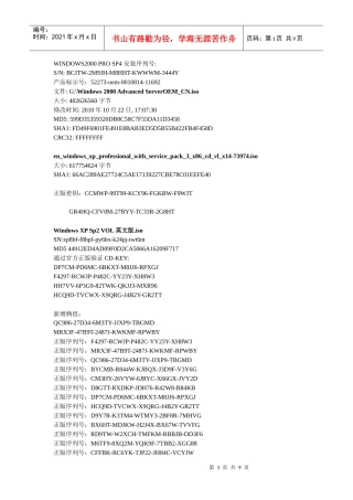 Windows xp_光盘镜像ISO