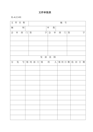 质量体现运行记录表样带设计开发(含73全部)