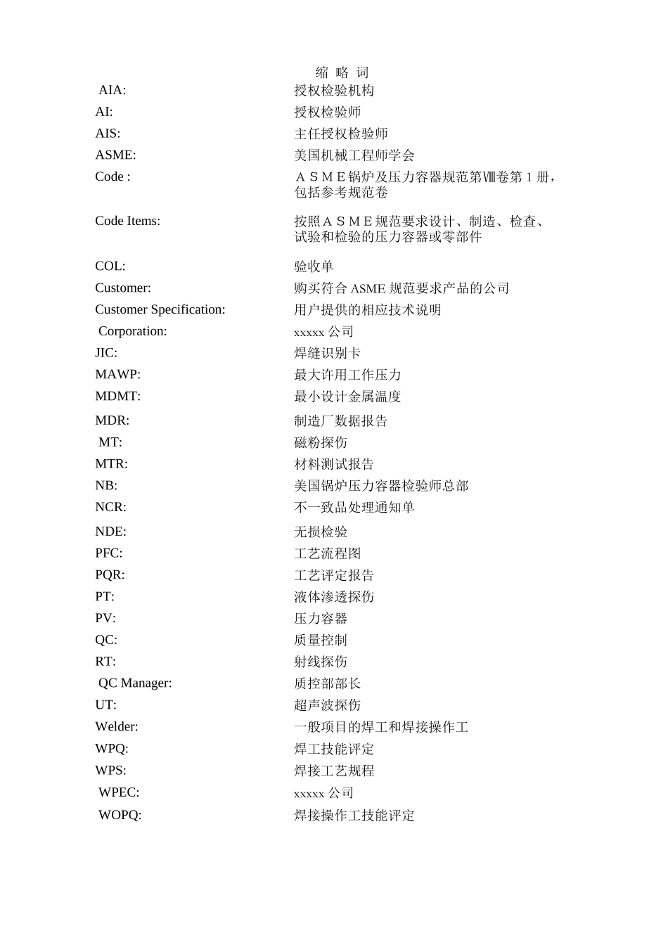 ASME取证质量手册_第2页