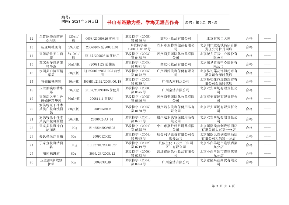 化妆品质量公告_第3页