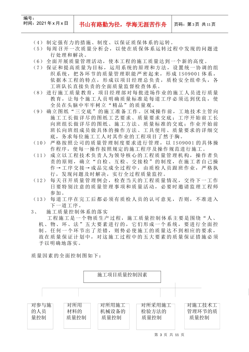 现代建筑工程质量保证体系及措施_第3页