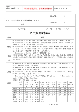 PET瓶质量标准doc3(1)