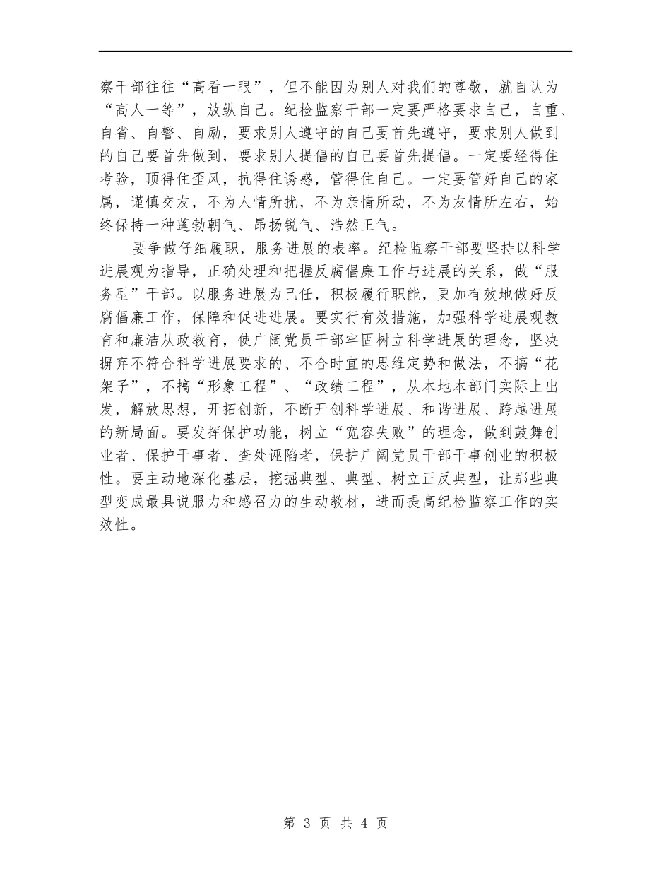 纪检监察干部2024年度工作总结_第3页