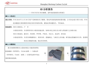 8D分析报告-针对VESTAS项目碳刷、划环表面划痕的分析报告(doc 6页)