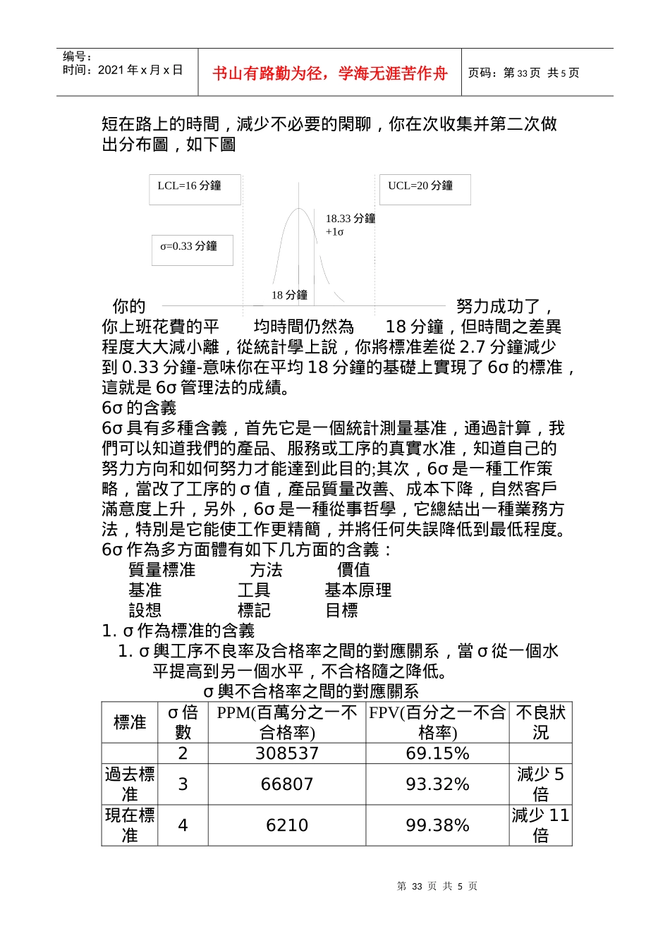 6σ輿正態分布_第3页