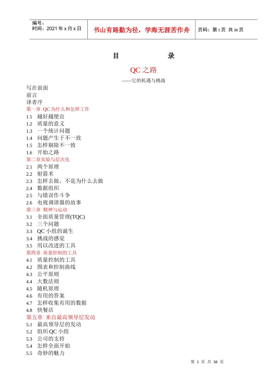 QC之路它的机遇与挑战_第1页