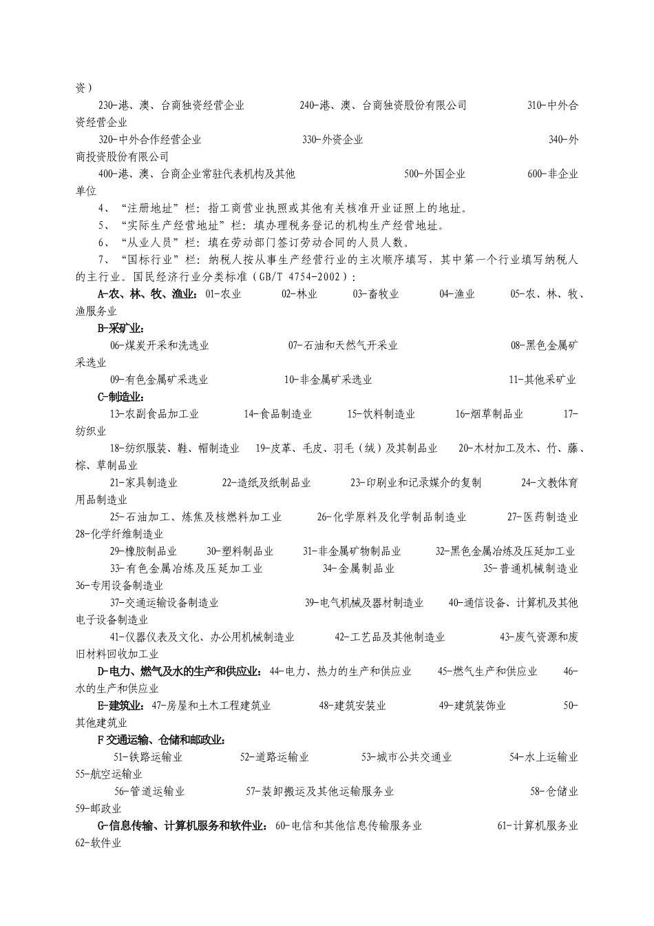 税务登记表(单位纳税人)-附件1_第3页