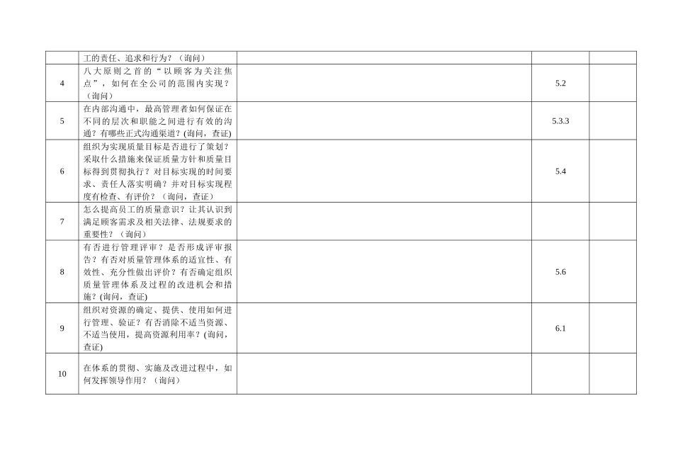 iso9001内审员记录表格_第2页