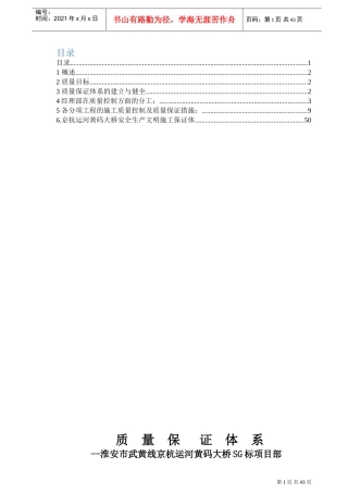 桥梁工程质量保证体系(DOC53页)