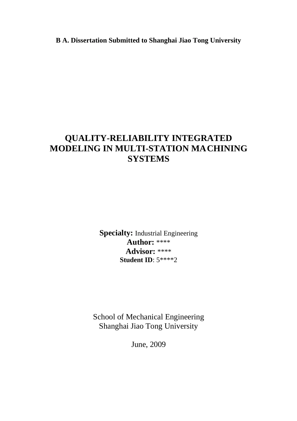 多工序加工系统质量可靠性集成建模探讨_第2页
