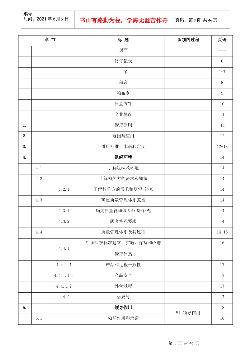 IATF16949质量体系手册_第3页