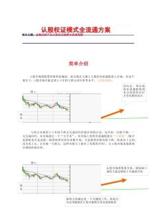 认股权证模式全流通方案(1)