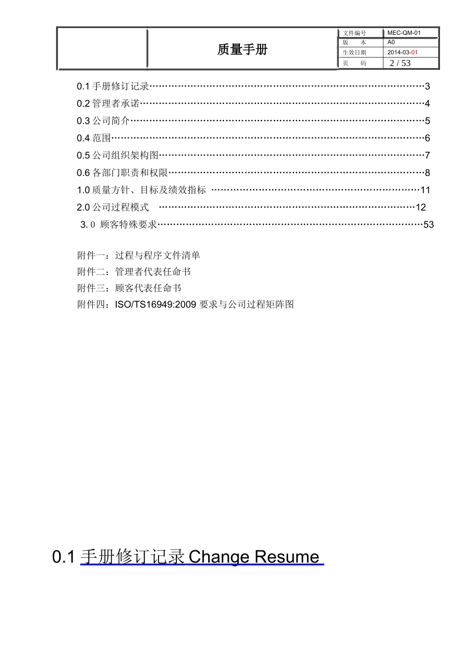 质量手册(条文过程方法式)_第2页