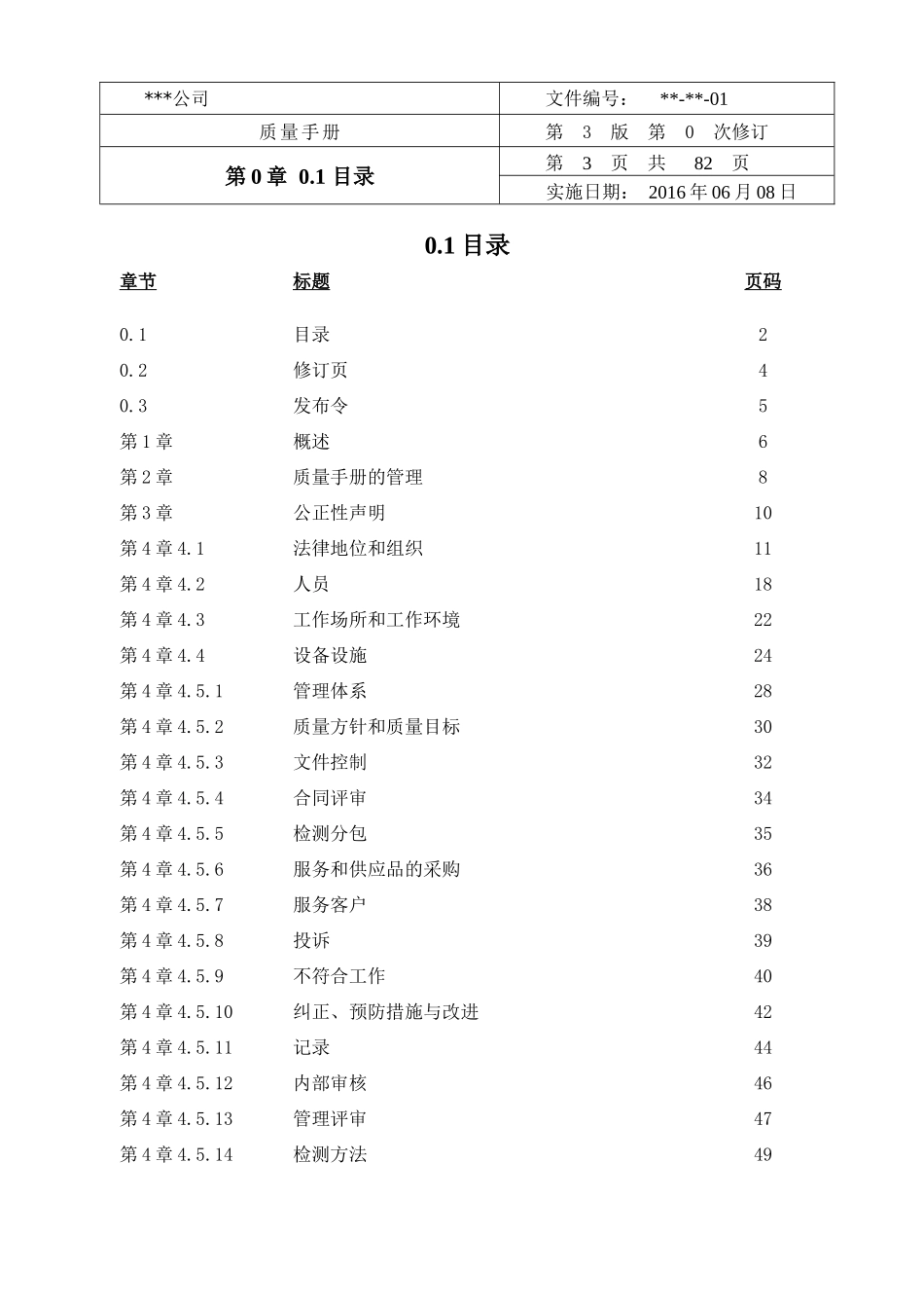 质量手册-XXXX年6月新版_第3页