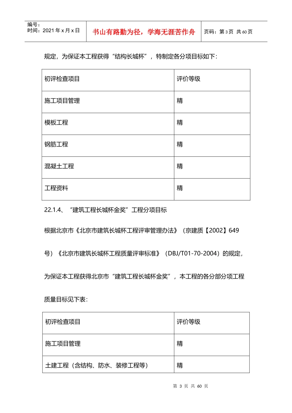 创优计划与质量保证措施概论_第3页