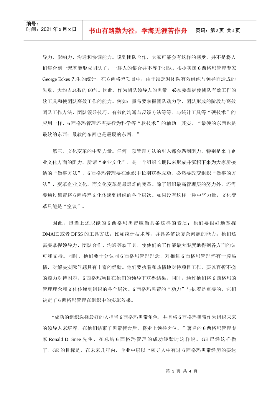 6西格玛管理的组织形式6_第3页