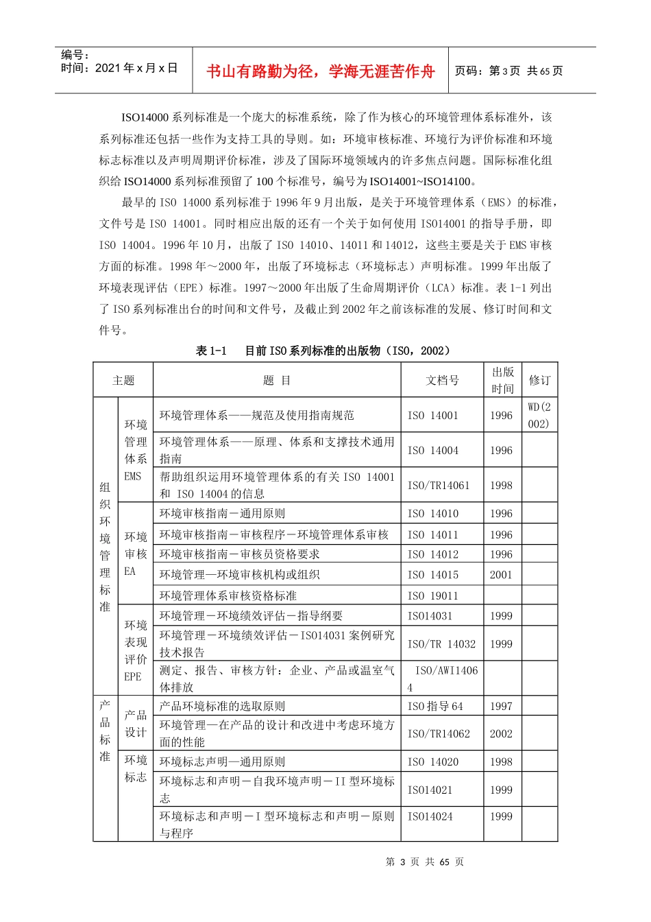 ISO14020系列国际环境标志标准_第3页