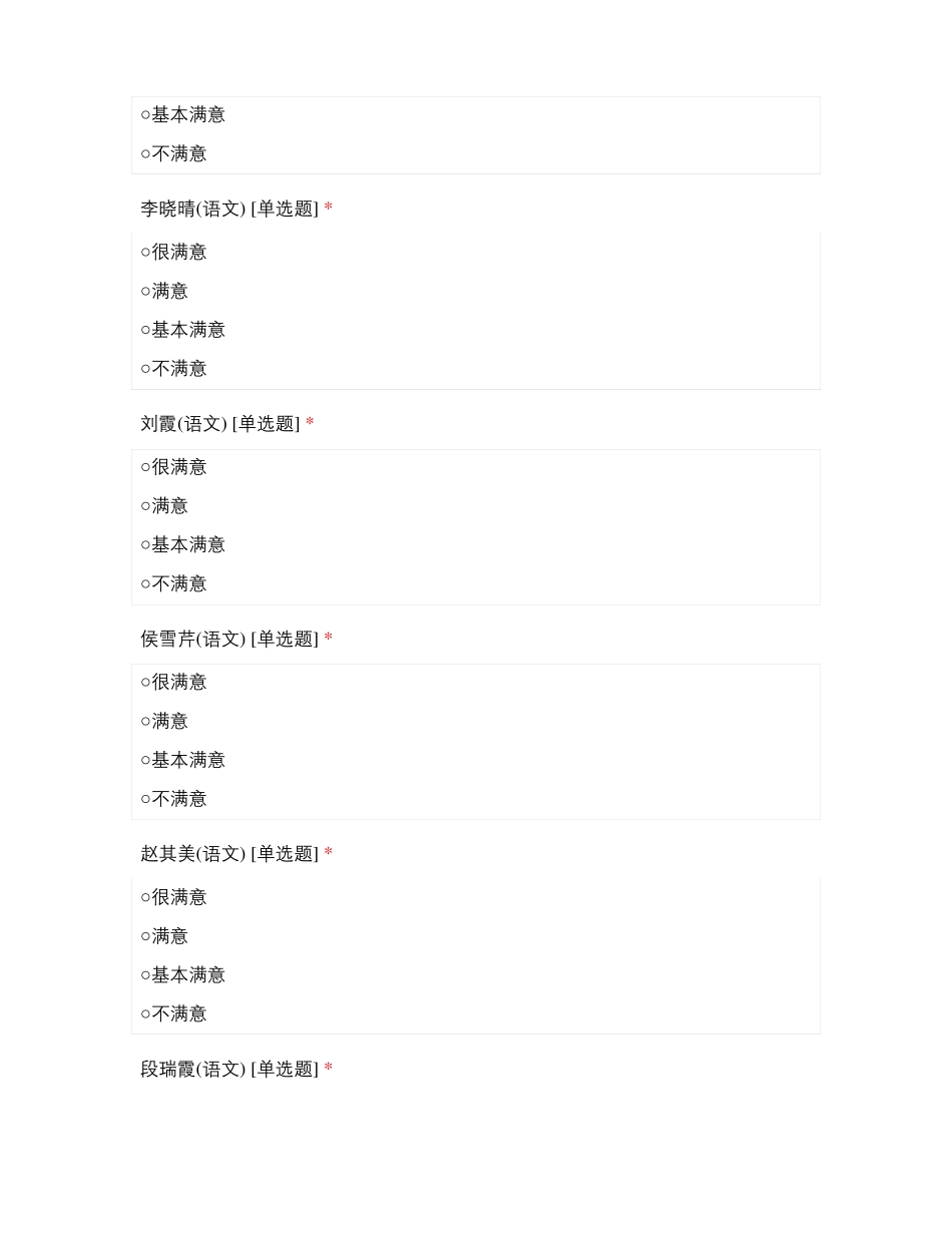 临沂第四中学2019级教师师德满意度测评_第3页