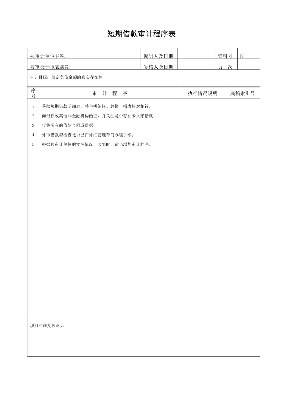 全套负债类程序表_第1页