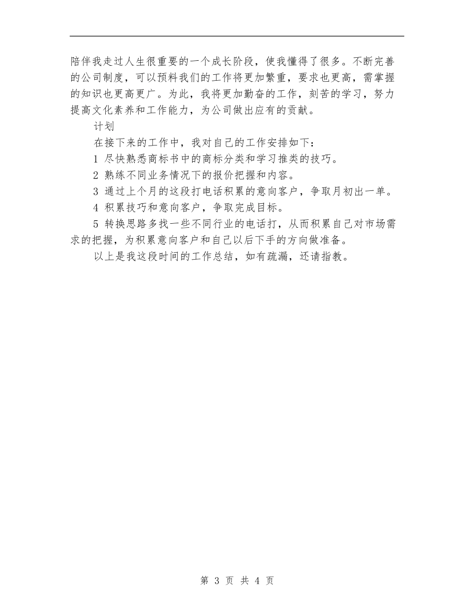 2024年电话营销人员工作总结_第3页