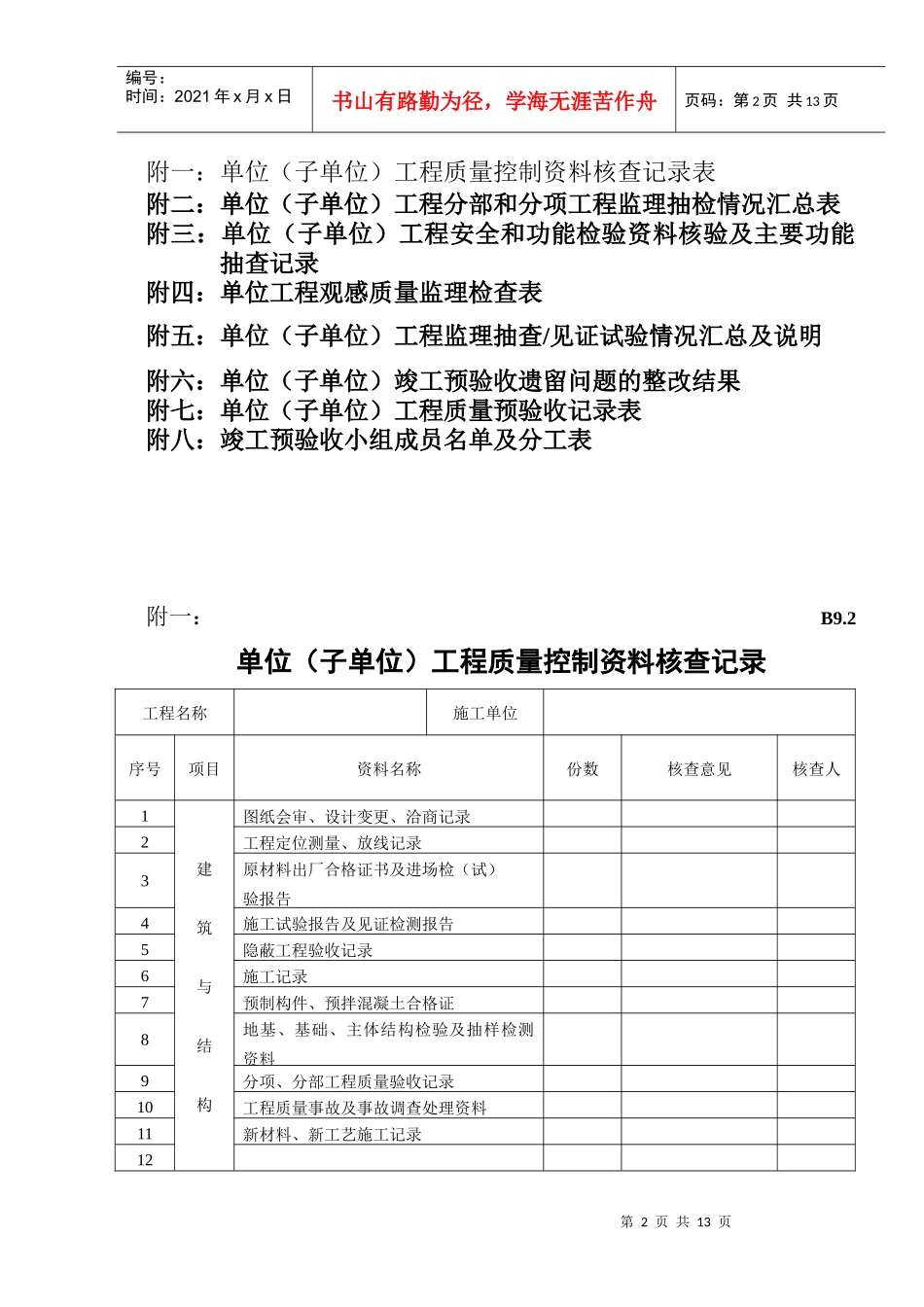 竣工预验收质量评估报告研讨_第2页