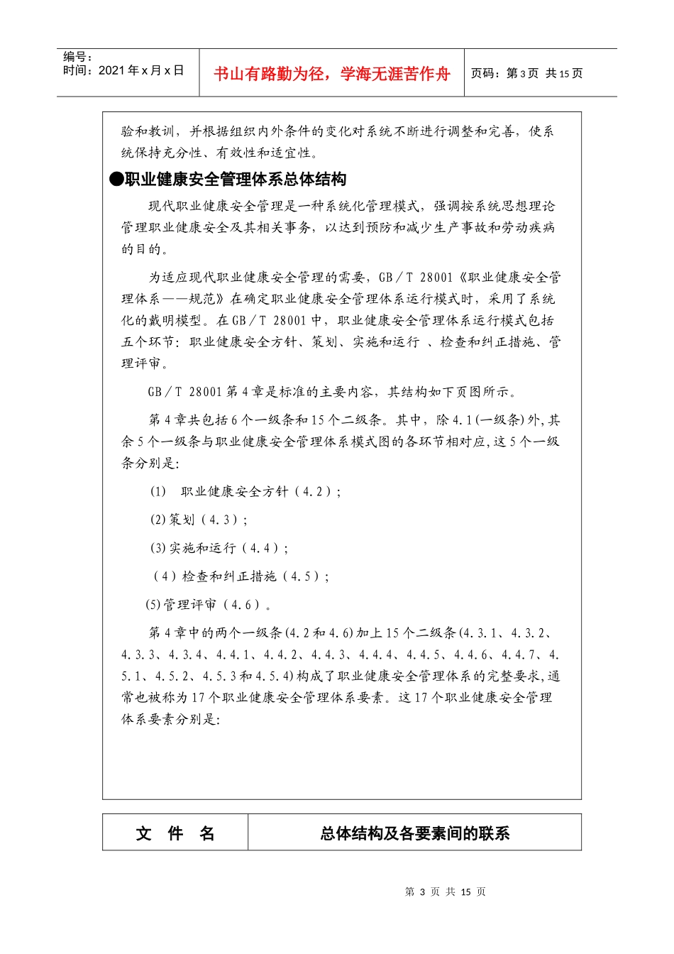 ISO标准总体结构及各要素间的联系_第3页