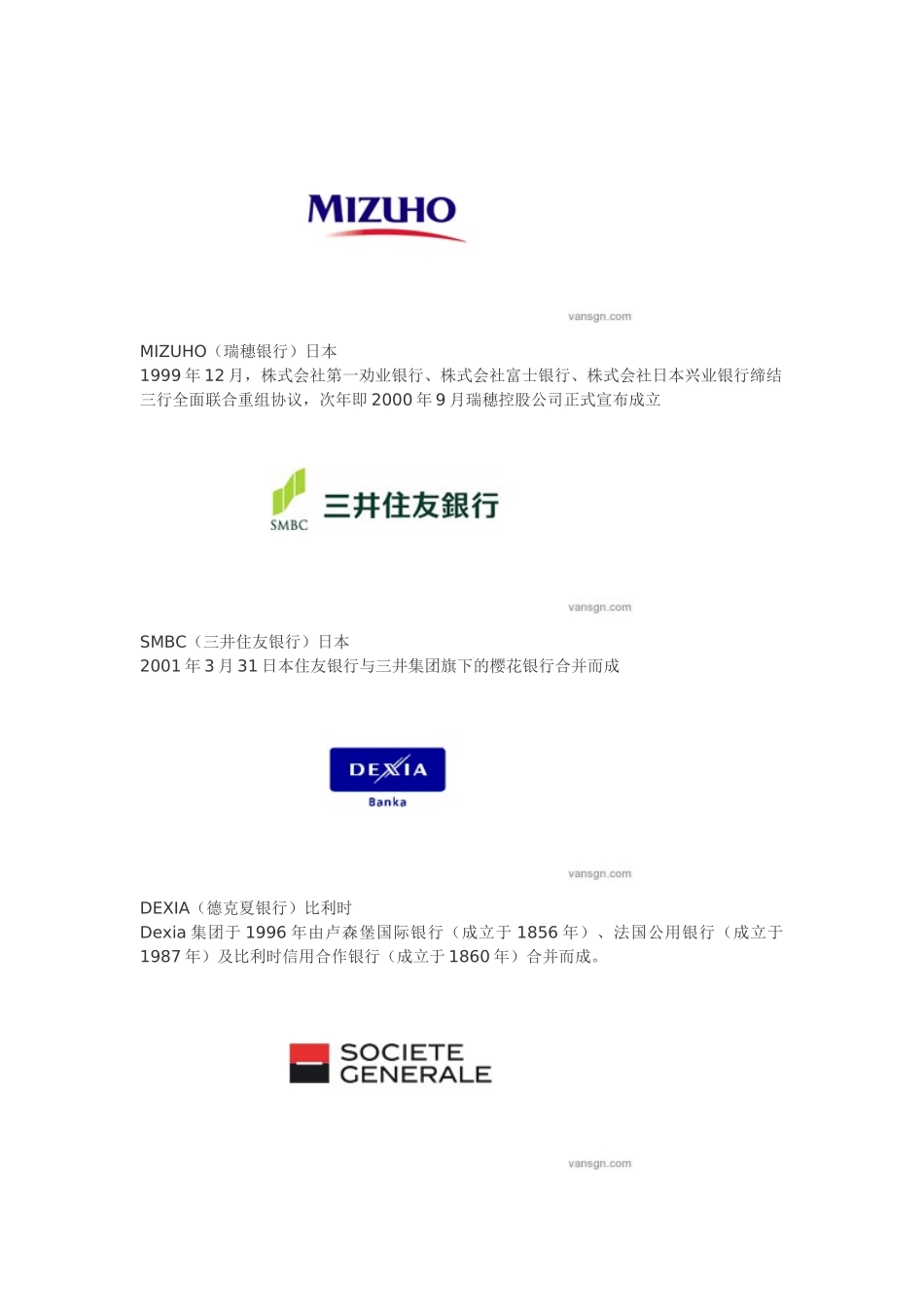 全球十大银行标志设计_第3页