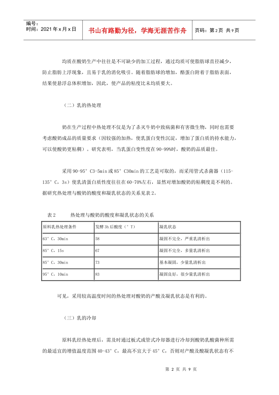 影响酸奶质量的因素_第2页
