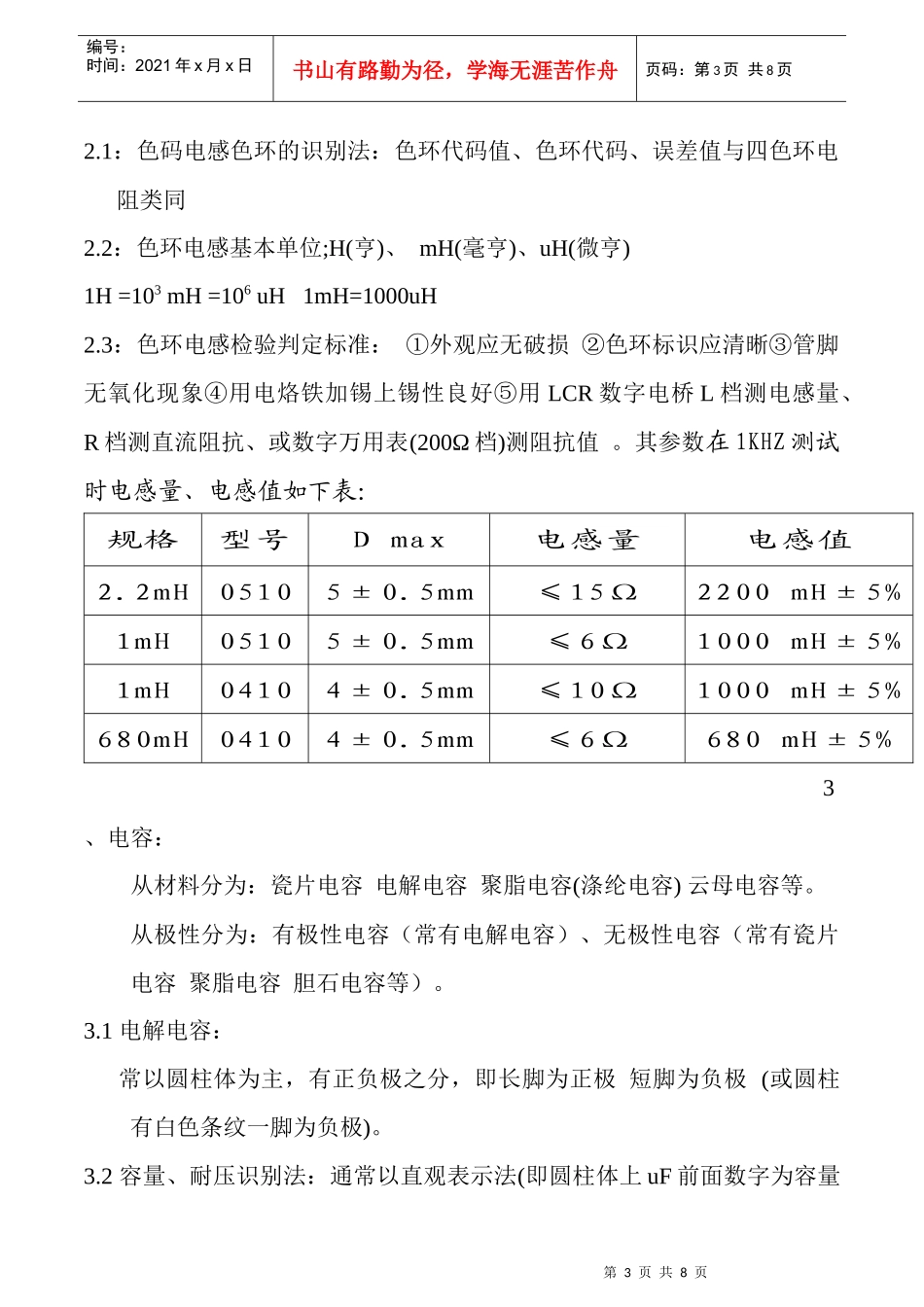 通讯IQC电子器件培训_第3页