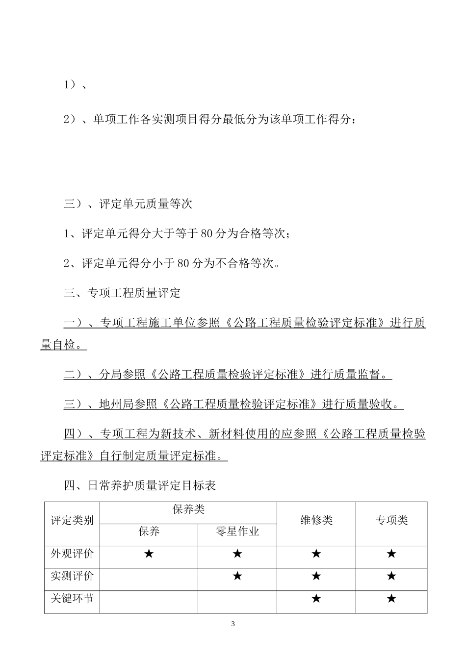 路面日常养护质量评定标准概述_第3页