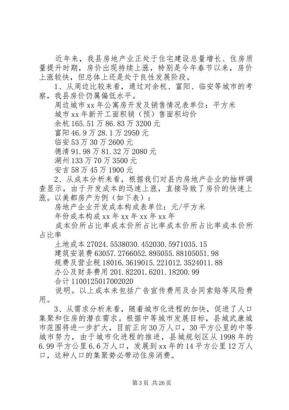 房地产市场调研报告范文4篇_第3页