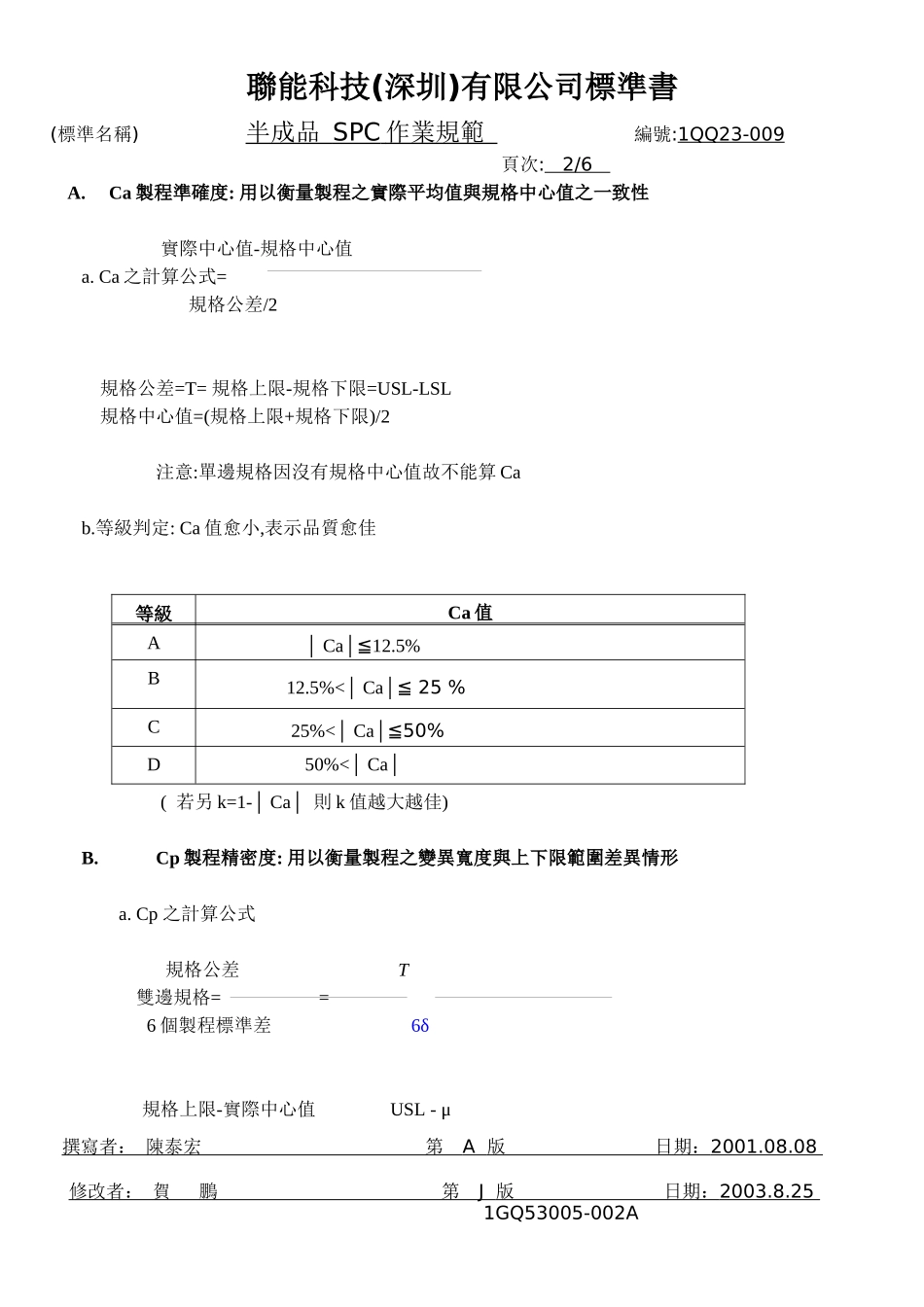 半成品SPC作业规范修改_第2页