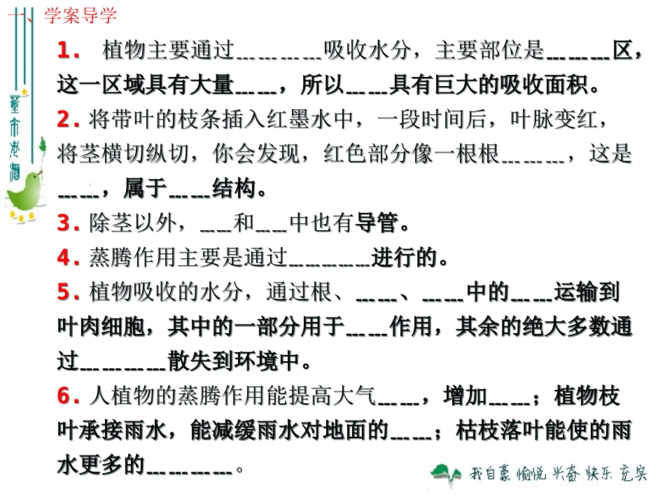 绿色植物与生物圈的水循环_第3页