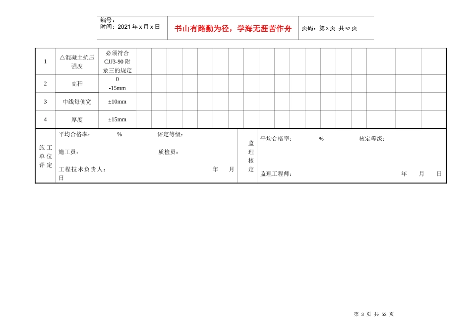 市政工程质量检验评定表_第3页