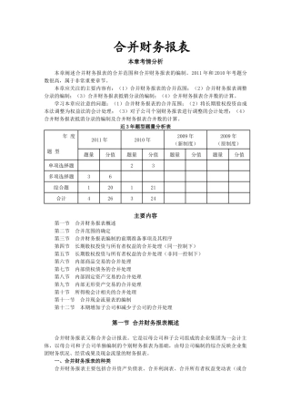 合并财务报表(全)
